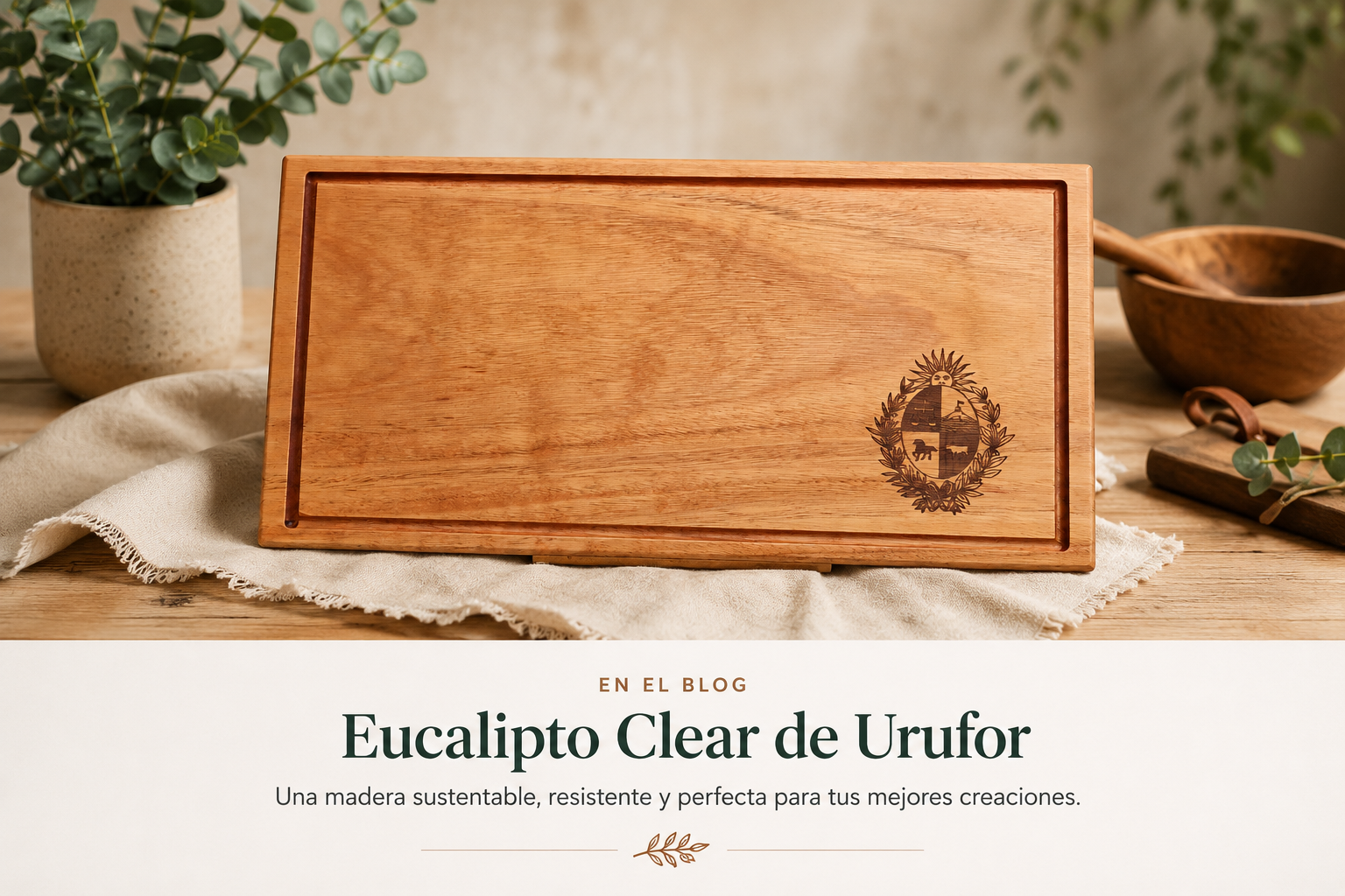 Eucalipto Clear, belleza, resistencia y sustentabilidad